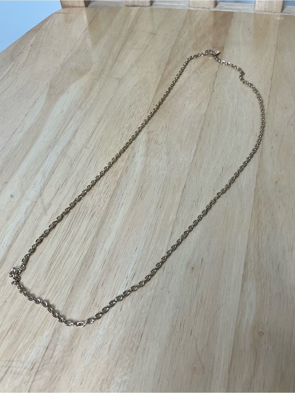 Vintage Claire’s 28” metal chain